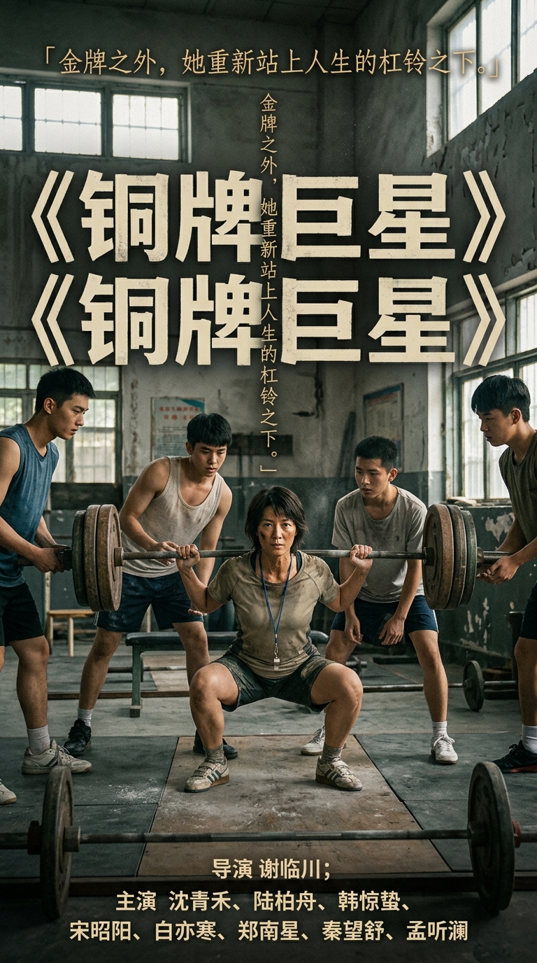 《铜牌巨星》海报